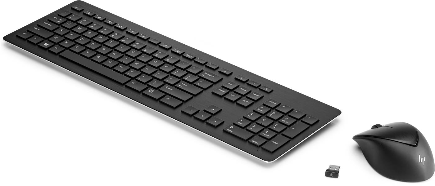 HP 950MK toetsenbord RF Draadloos Zwart