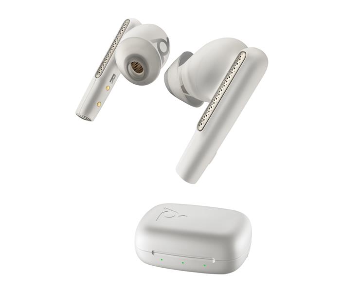 HP Poly Voyager Free 60 UC Headset Draadloos In-ear Oproepen/muziek USB Type-C Bluetooth Wit
