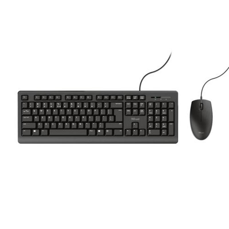 Trust TKM-250 toetsenbord USB Zwart