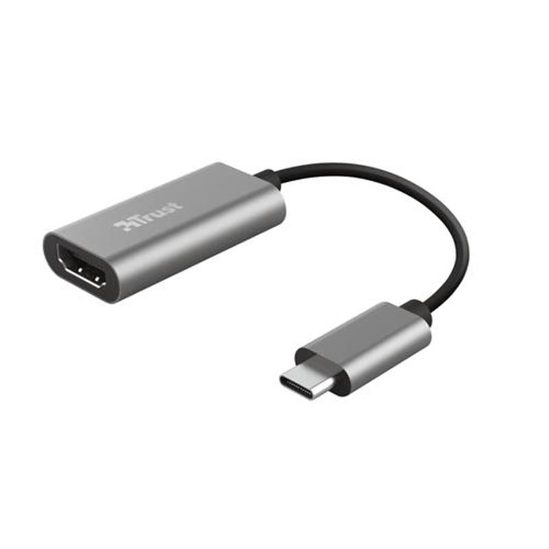 Trust Dalyx USB grafische adapter Grijs