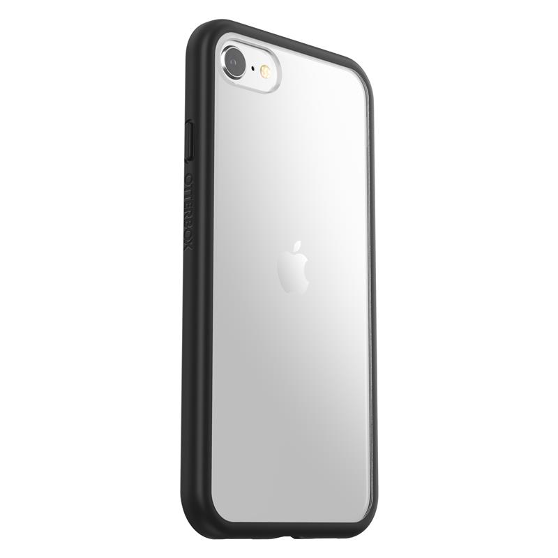 OtterBox React Series voor Apple iPhone SE (2nd gen)/8/7, transparant/zwart