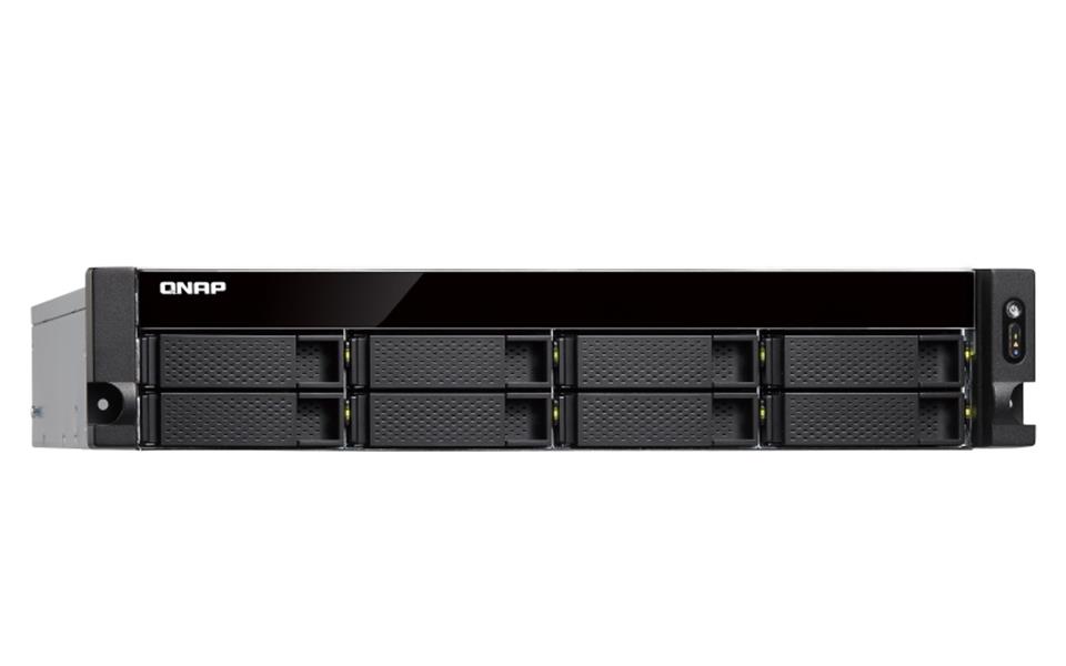 QNAP TS-877XU-RP NAS Rack (2U) Ethernet LAN Zwart, Grijs 2600