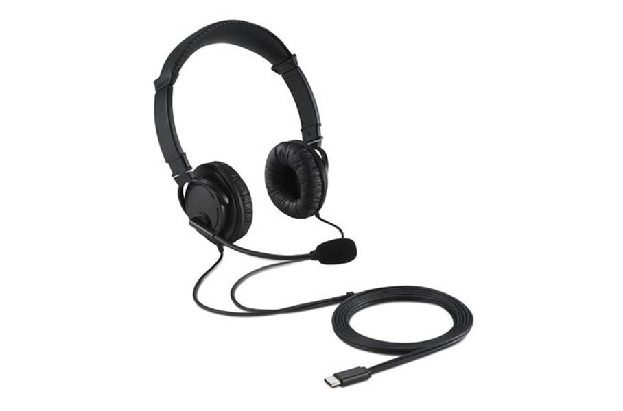 Kensington K97457WW hoofdtelefoon/headset Hoofdband Zwart
