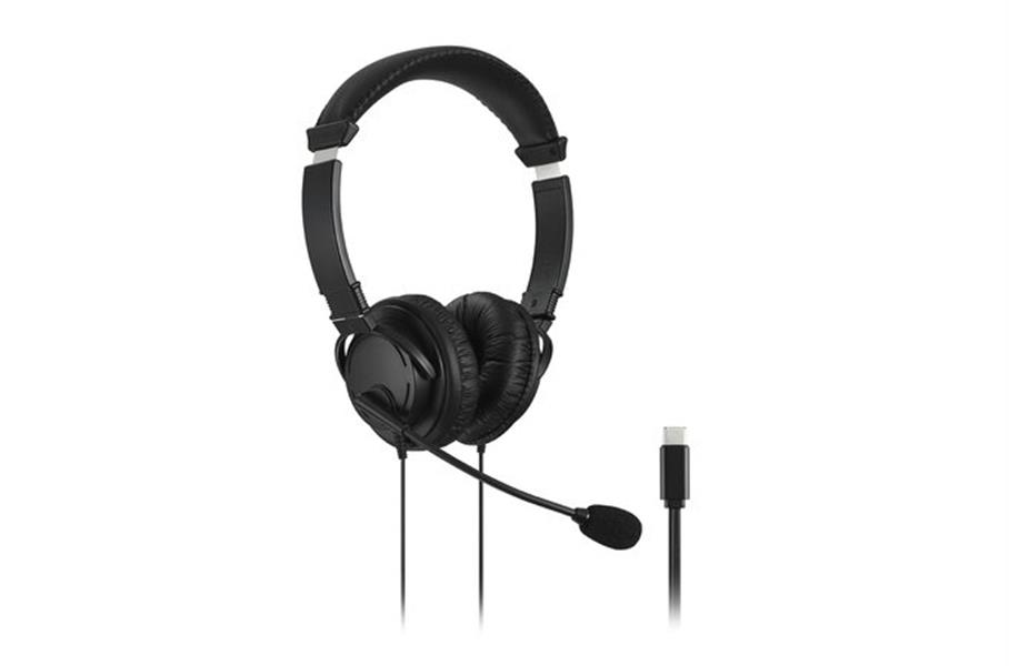 Kensington K97457WW hoofdtelefoon/headset Hoofdband Zwart