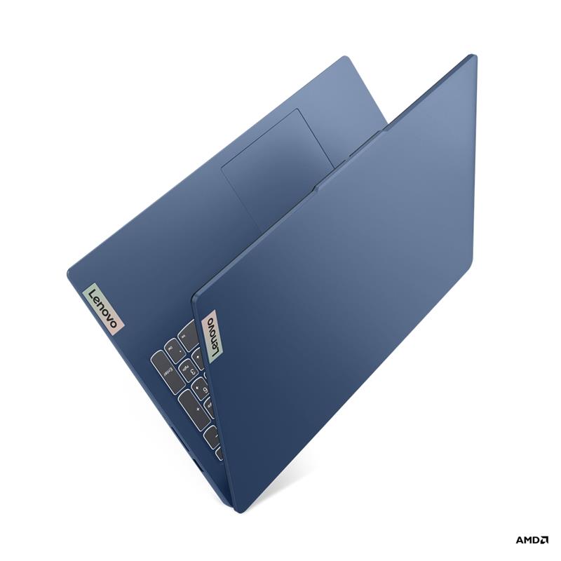 Lenovo IdeaPad Slim 3 AMD Ryzen™ 3 7320U Laptop 39,6 cm (15.6"") Full HD 8 GB LPDDR5-SDRAM 512 GB SSD Wi-Fi 5 (802.11ac) Blauw