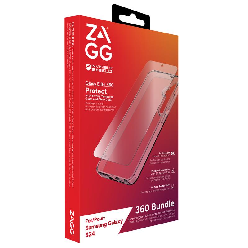 InvisibleShield Glass Elite 360 Bundle mobiele telefoon behuizingen 15,8 cm (6.2"") Hoes Transparant