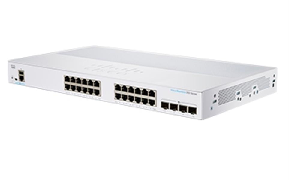 Cisco CBS350-24T-4G-EU netwerk-switch Managed L2/L3 Gigabit Ethernet (10/100/1000) Zilver