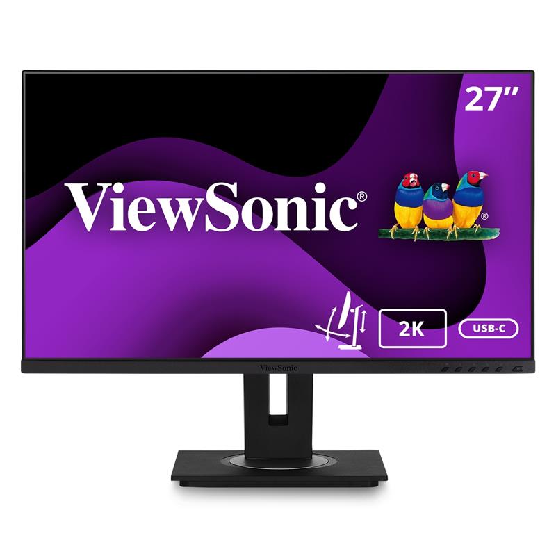 LED monitor - 2K - 27inch - 250 nits - resp 5ms - incl 2x2W speakers docking monitor 