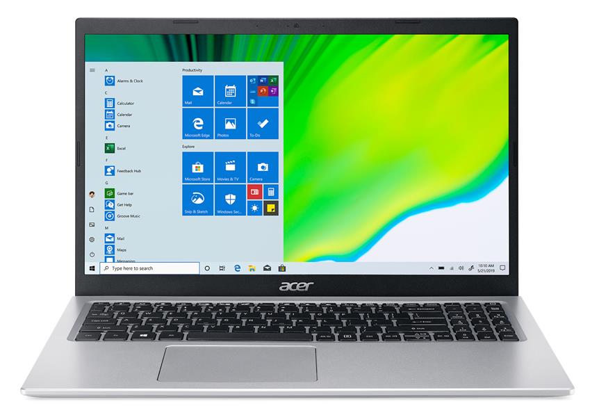 Acer Aspire 5 Pro A517-52-57FS Notebook Zilver 43,9 cm (17.3"") 1920 x 1080 Pixels Intel Core i5-11xxx 16 GB DDR4-SDRAM 512 GB SSD Wi-Fi 6 (802.11ax) 