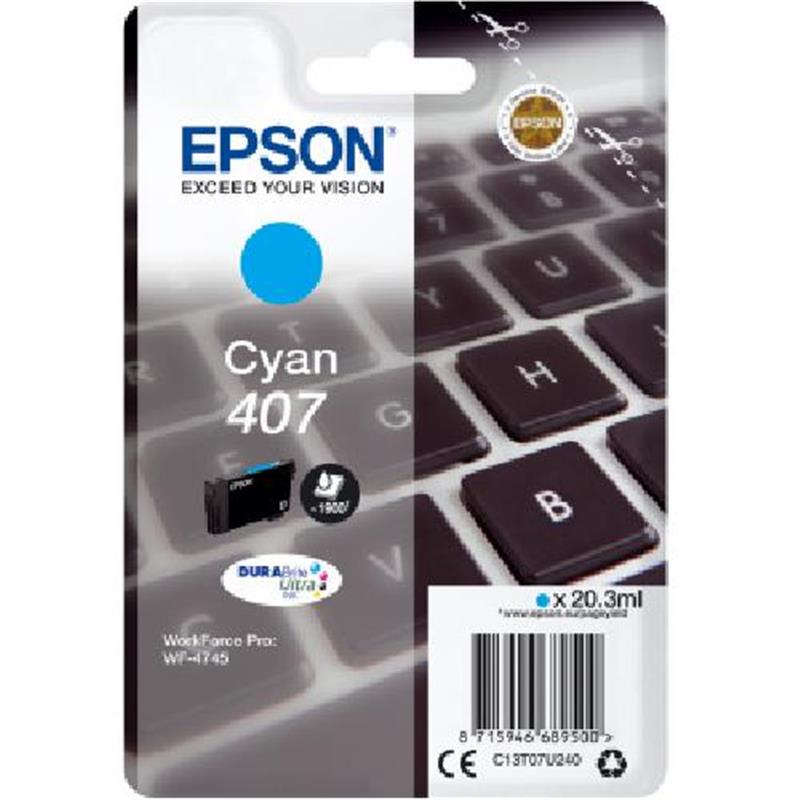 Epson WF-4745 inktcartridge 1 stuk(s) Origineel Cyaan