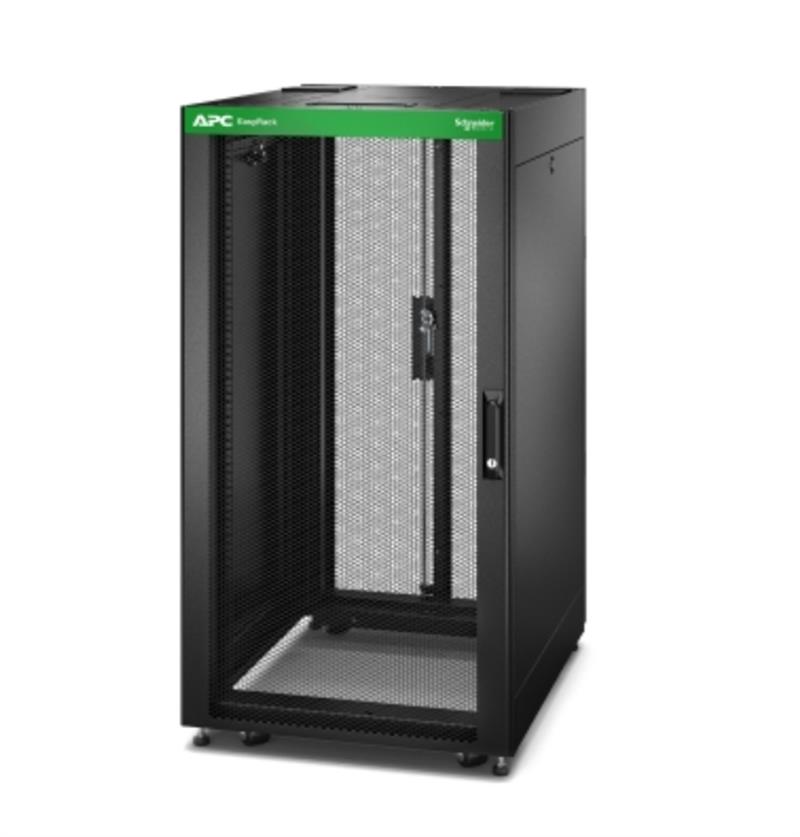 APC NetShelter Easy ER6482 - 24U/HE, 600mm(b) x 800mm(d) 19"" IT rack, met zijpanelen