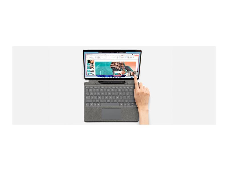Microsoft Surface Pro 8 512 GB 33 cm (13"") Intel® 11de generatie Core™ i7 16 GB Wi-Fi 6 (802.11ax) Windows 10 Pro Platina