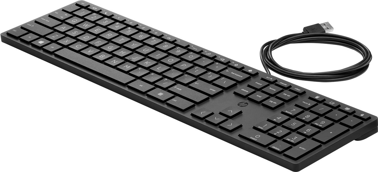 Wired Desktop 320K Keyboard - 12-Pack - USint
