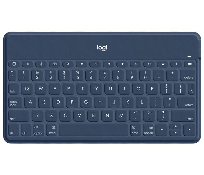 Logitech Keys-To-Go Blauw Bluetooth Duits