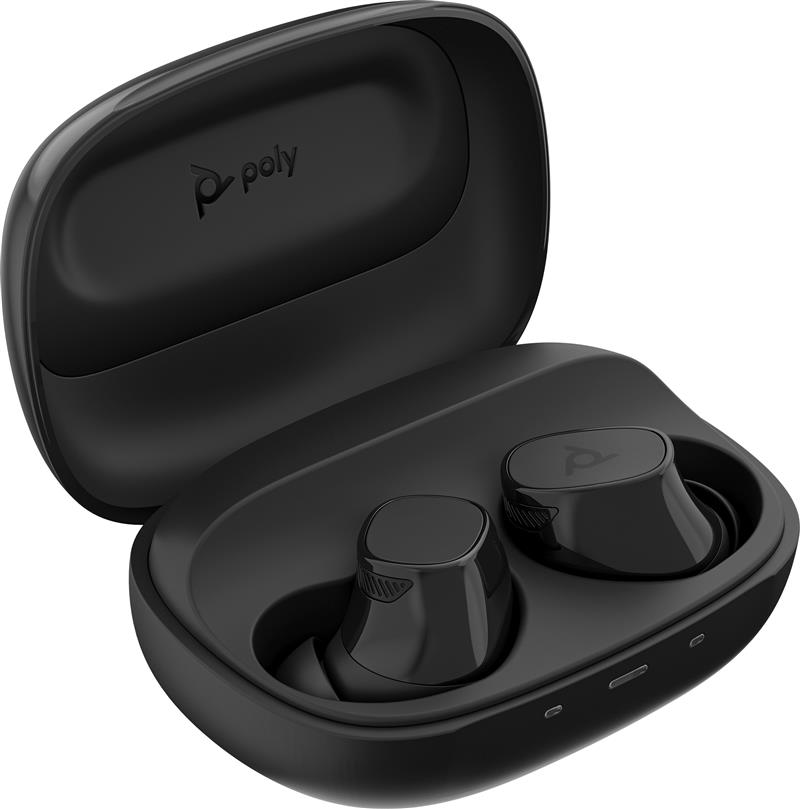 POLY Voyager Free 20 Gray Earbuds +Basic Charge Case