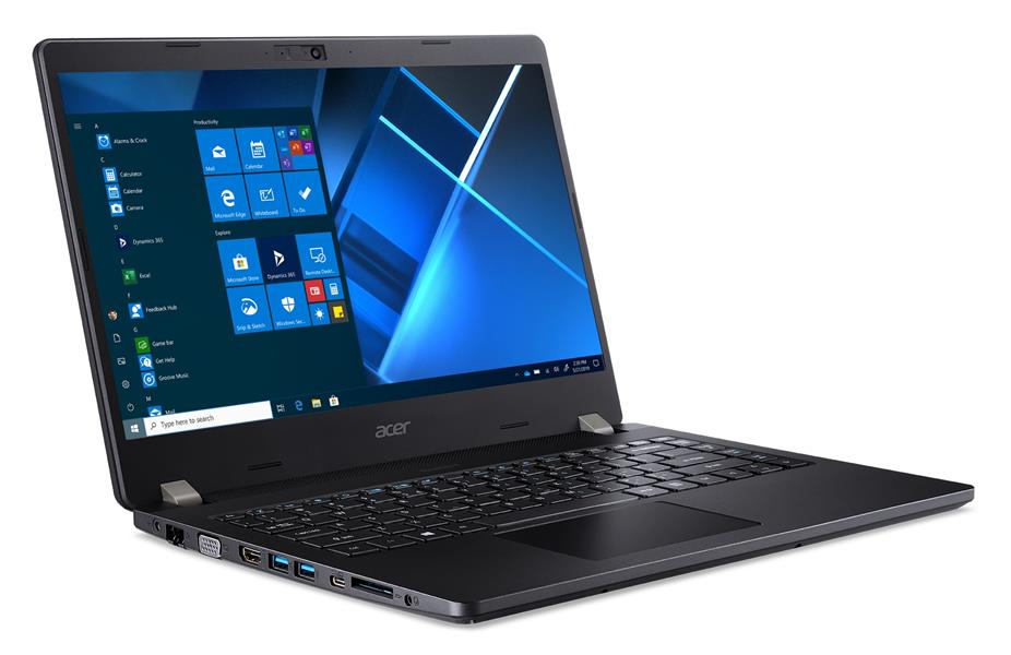 Acer TMP214-54-38Z4 Laptop 35,6 cm (14"") Full HD Intel® Core™ i3 i3-1215U 8 GB DDR4-SDRAM 128 GB SSD Wi-Fi 6 (802.11ax) Windows 11 Pro Zwart