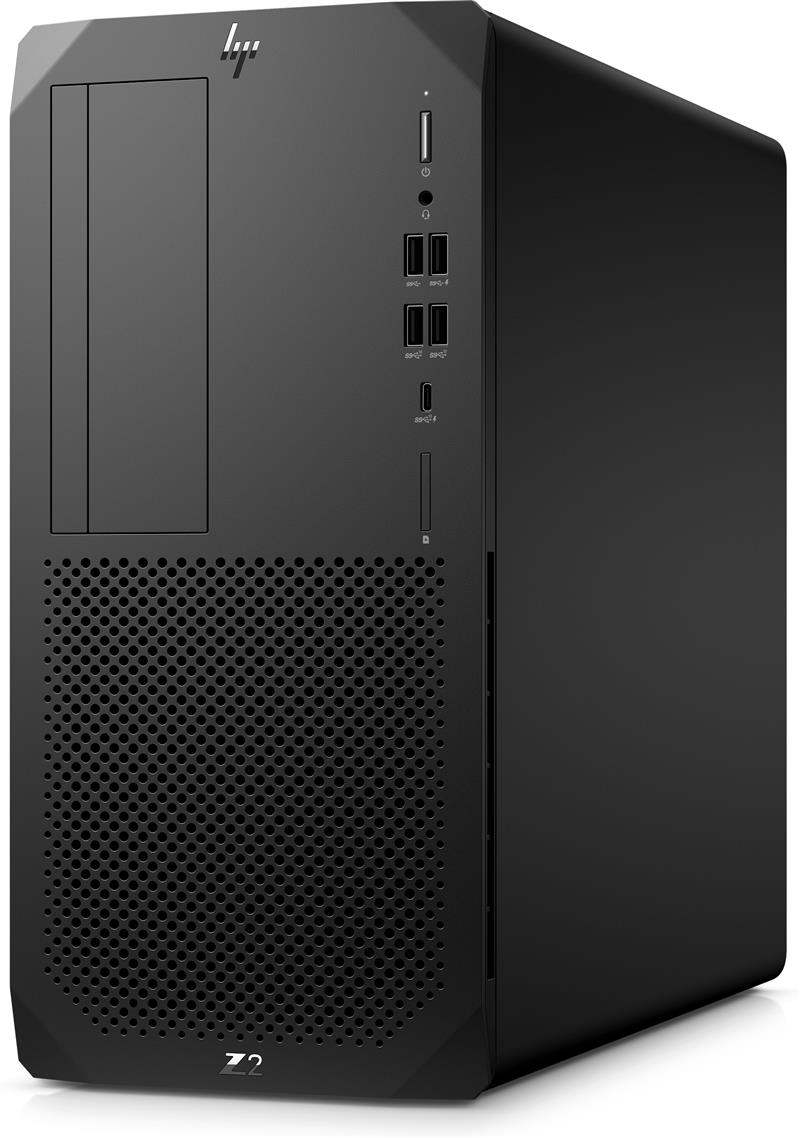 HP Z2 G5 Intel® Xeon® W W-1250 16 GB DDR4-SDRAM 512 GB SSD Tower Zwart Workstation Windows 10 Pro for Workstations