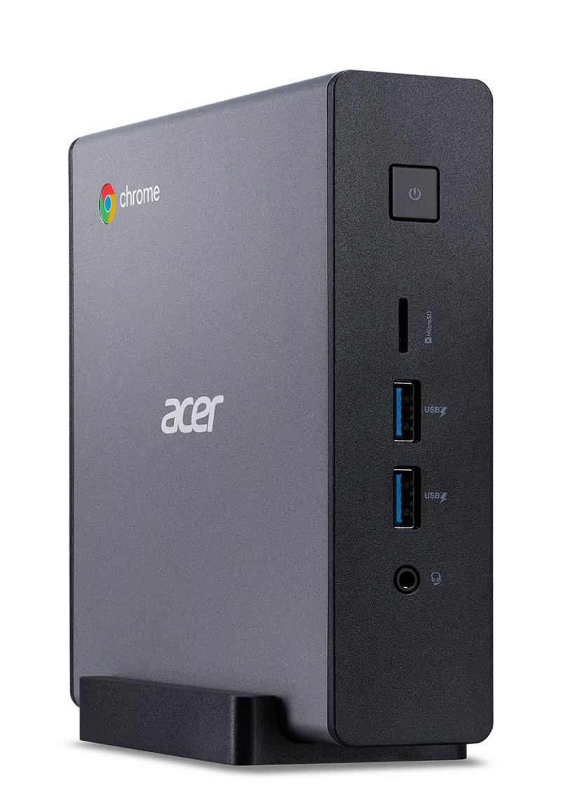 Acer Chromebox CXi4 i1408 5205U mini PC Intel® Celeron® 8 GB DDR4-SDRAM 32 GB eMMC Chrome OS Grijs