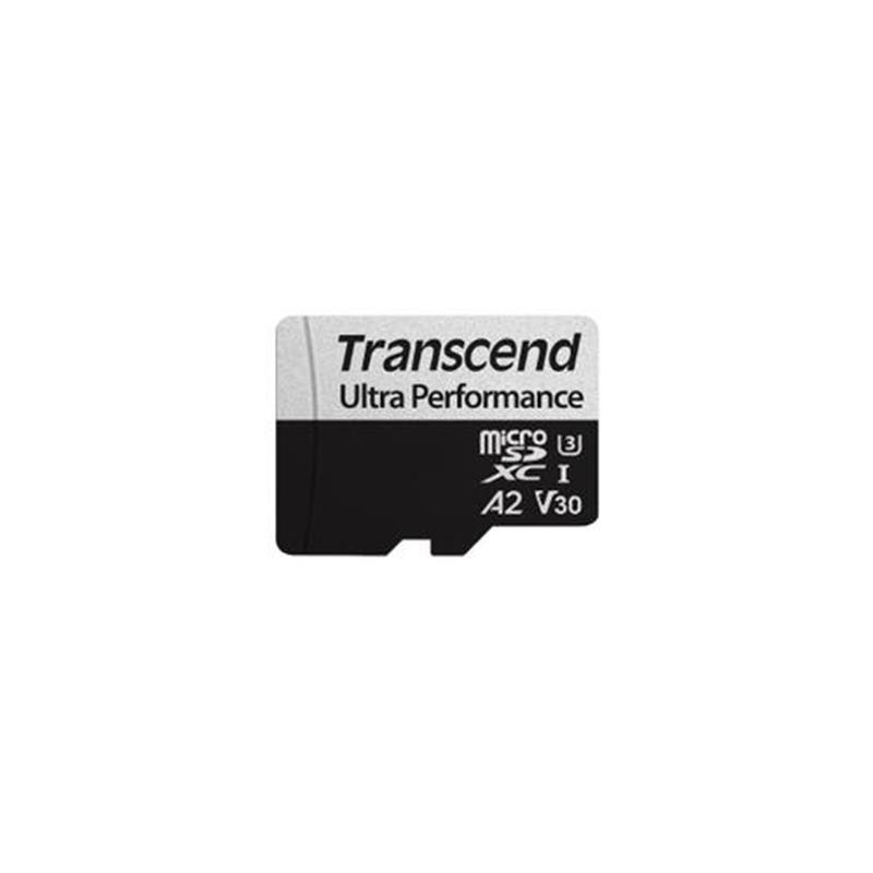 Transcend 340S MicroSDXC w adapter 128 GB UHS-I U3 A2 3D NAND 160 125 MB s