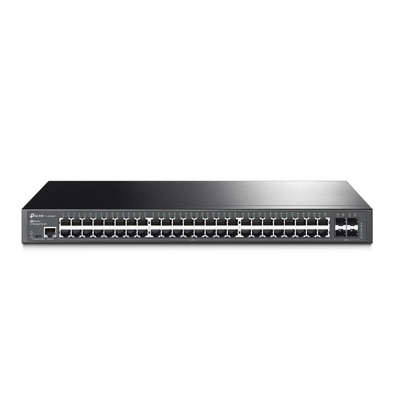 TP-LINK TL-SG3452 netwerk-switch Managed L2 Gigabit Ethernet (10/100/1000) Zwart