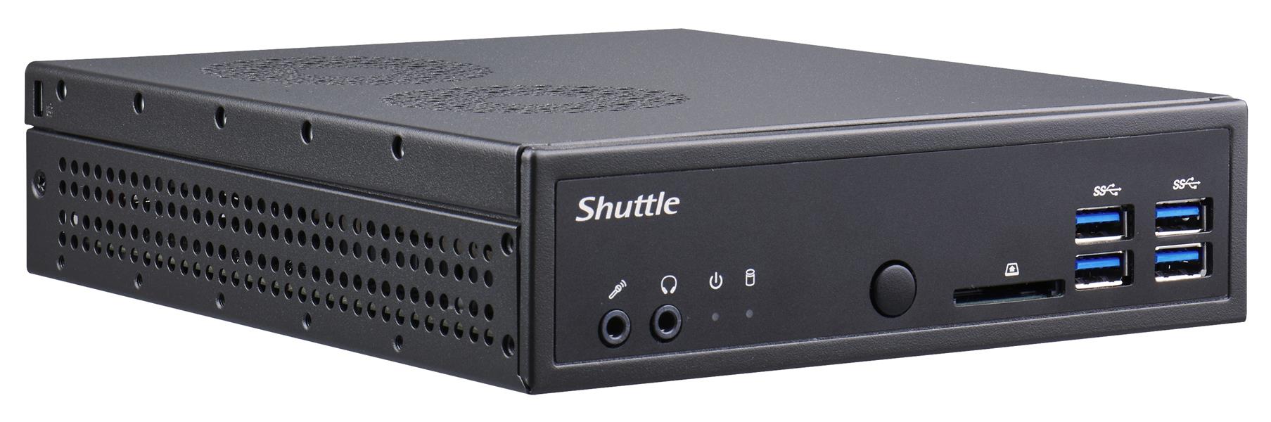 Shuttle XP? slim DA320 1,35L maat pc Zwart AMD A320 Socket AM4