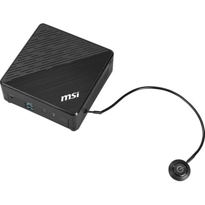 MSI Cubi 5 12M COMPACT PC I3-1215U BLK 0.66L sized PC Zwart Intel SoC 4,4 GHz