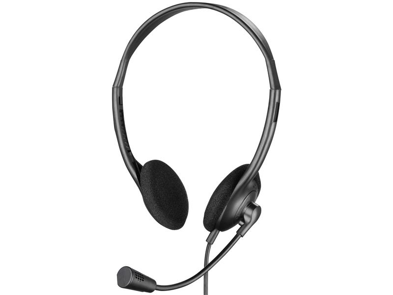 Sandberg 825-30 hoofdtelefoon/headset Hoofdtelefoons Hoofdband 3,5mm-connector Zwart