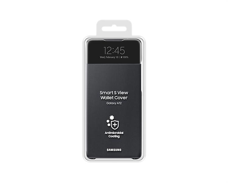 Samsung EF-EA725PBEGEE mobiele telefoon behuizingen 17 cm (6.7"") Portemonneehouder Zwart