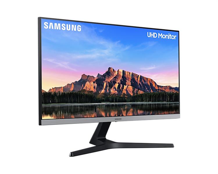 Samsung U28R550UQR 71,1 cm (28"") 3840 x 2160 Pixels 4K Ultra HD LED Blauw, Grijs