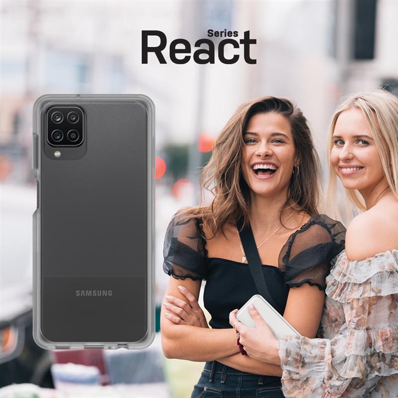 OtterBox React Series voor Samsung Galaxy A12, transparant