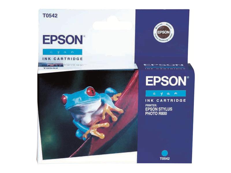Epson inktpatroon Cyan T0542 Ultra Chrome Hi-Gloss