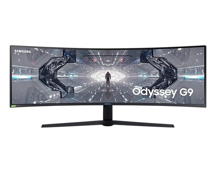 Samsung Odyssey C49G94TSSR UltraWide Dual Quad HD 124,5 cm (49"") 5120 x 1440 Pixels LED Zwart, Wit