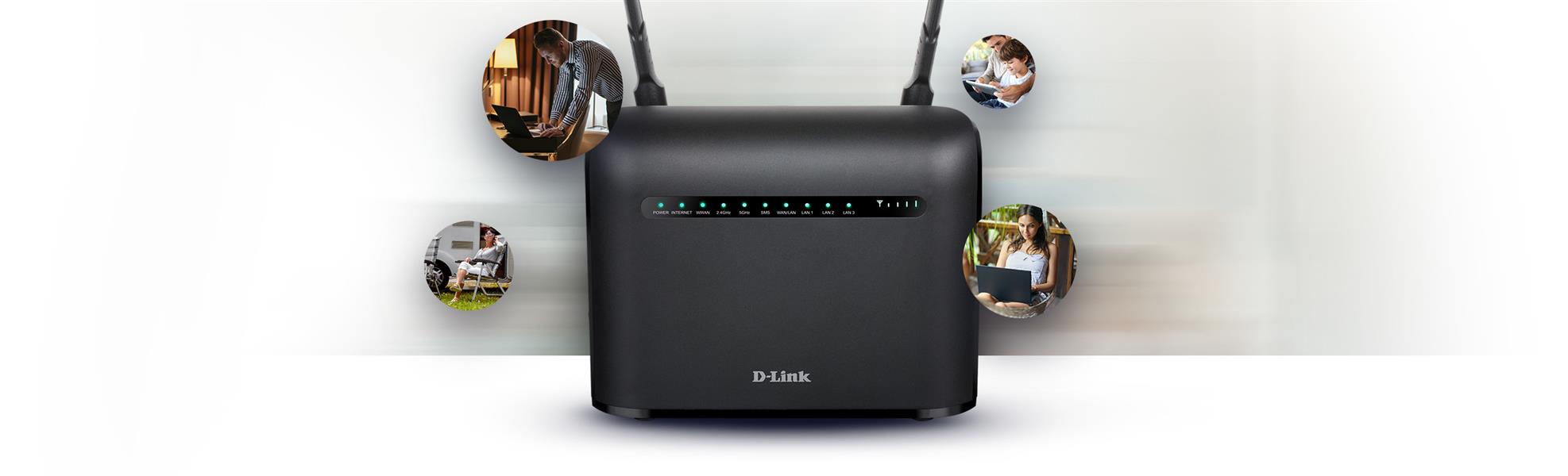 D-Link Wireless AC1200 4G LTE Cat4 Router