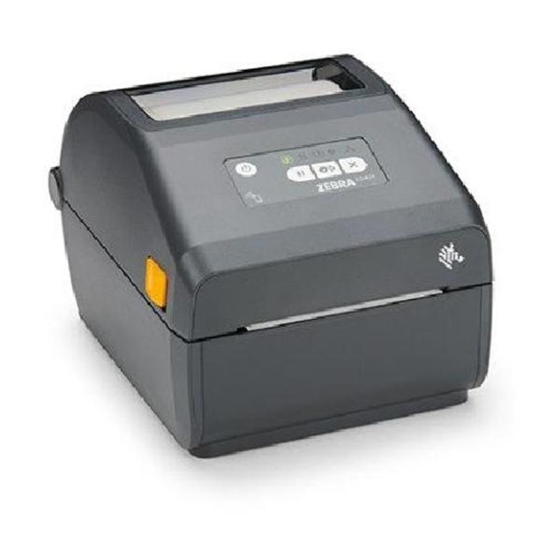 ZD421d Desktop Thermal Printer - Monochrome - Label Receipt Print - Ethernet - USB - Yes - Bluetooth - NFC - 108mm