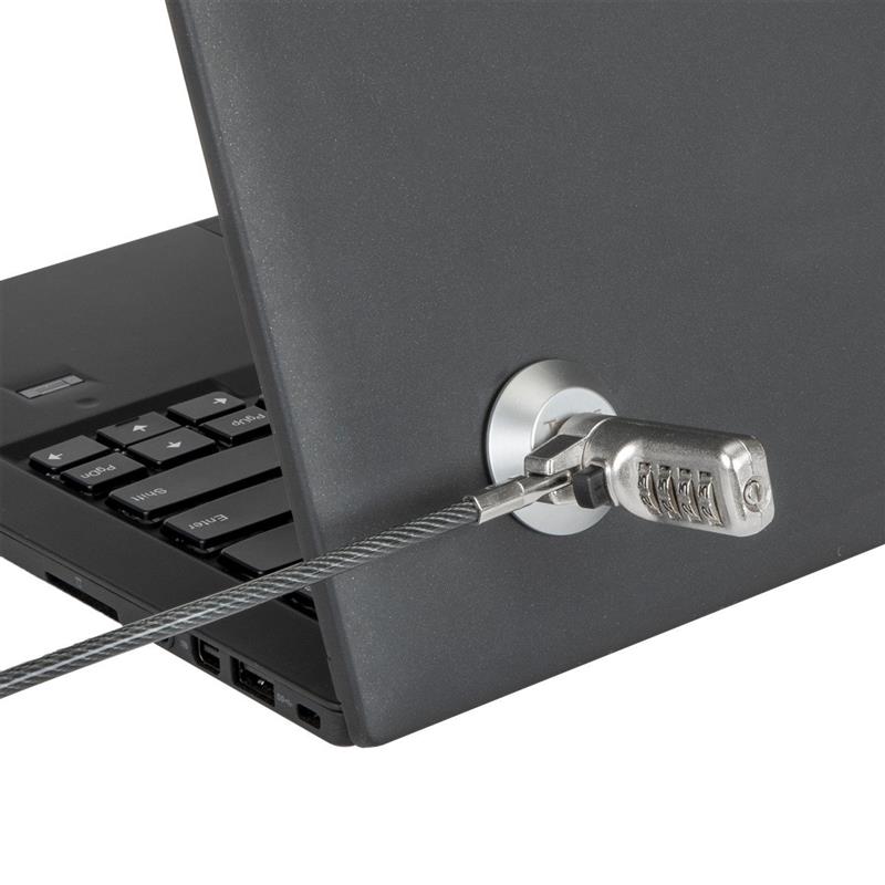 Targus ASP001GLX accessoire voor kabelsloten Bord Zilver 1 stuk(s)