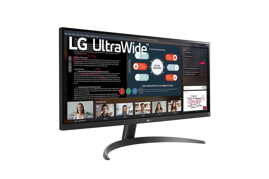 LG 29WP500-B 73,7 cm (29"") 2560 x 1080 Pixels UltraWide Full HD LED Zwart