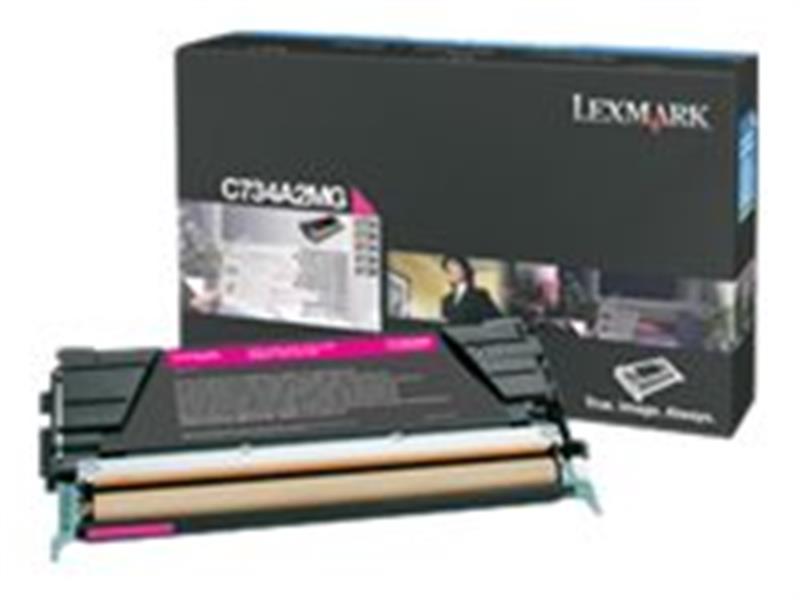 Lexmark C73x, X73x 6K magenta tonercartridge