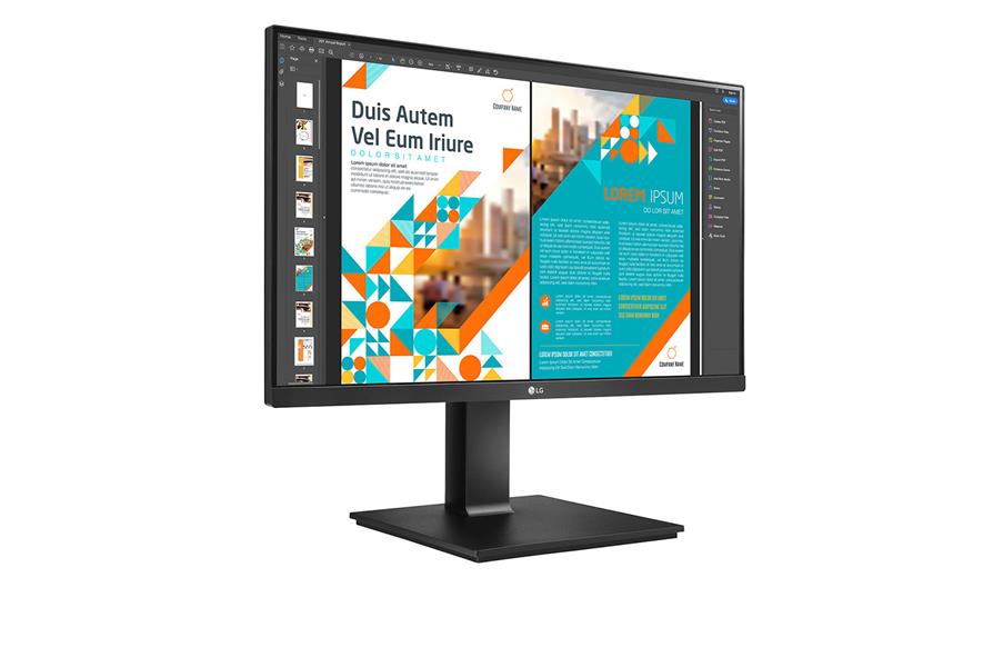 LG 24QP550-B computer monitor 60,5 cm (23.8"") 2560 x 1440 Pixels Quad HD LED Zwart
