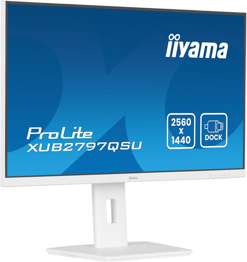 iiyama ProLite XUB2797QSU-W2 computer monitor 68,6 cm (27"") 2560 x 1440 Pixels Quad HD LED Wit