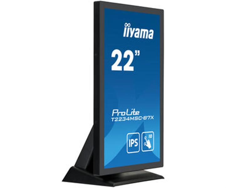 iiyama ProLite T2234MSC-B7X touch screen-monitor 54,6 cm (21.5"") 1920 x 1080 Pixels Multi-touch Zwart