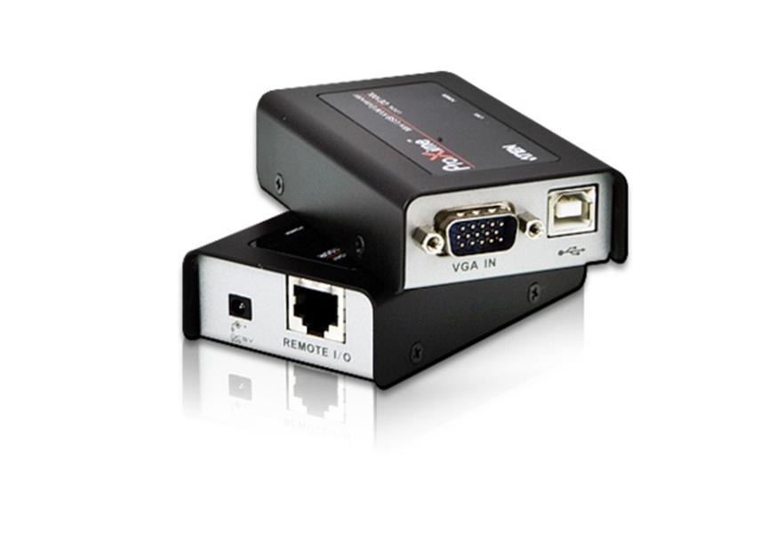 ATEN USB VGA Cat 5 Mini KVM Verlenger (1280 x 1024@100m)