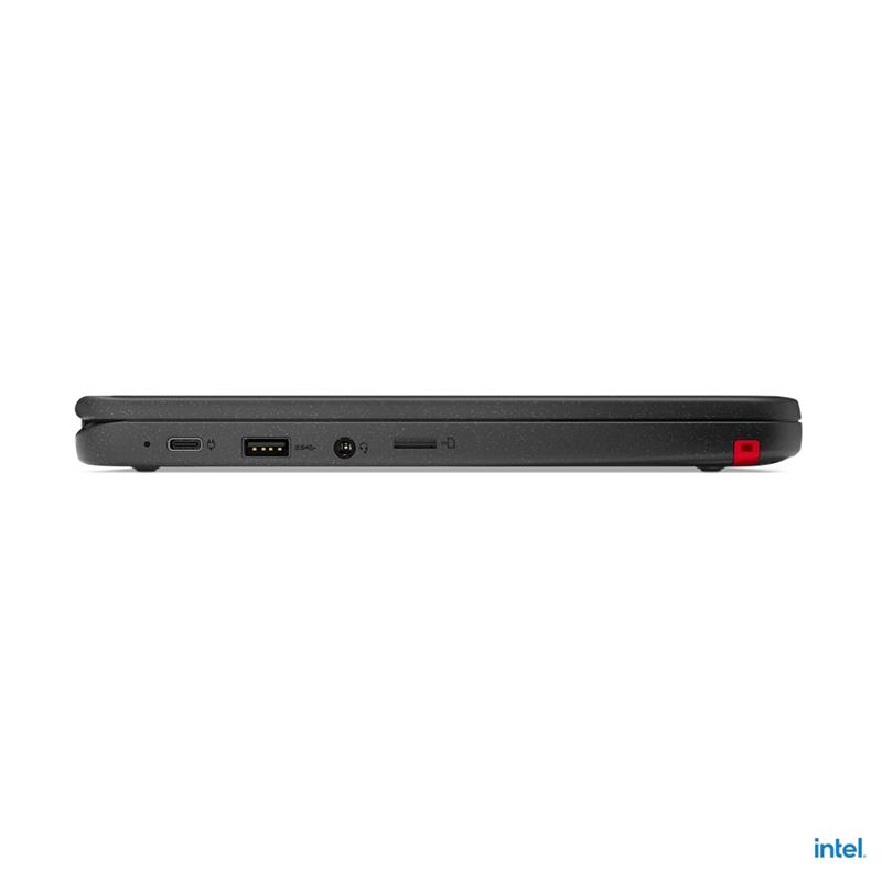 Lenovo 500e Chromebook 29,5 cm (11.6"") Touchscreen HD Intel® Celeron® N 8 GB LPDDR4x-SDRAM 64 GB eMMC Wi-Fi 6 (802.11ax) Chrome OS Grijs