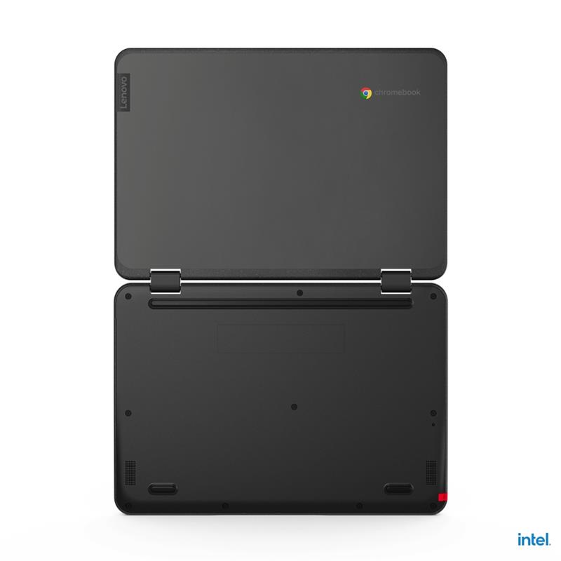 Lenovo 500e Chromebook 29,5 cm (11.6"") Touchscreen HD Intel® Celeron® N 8 GB LPDDR4x-SDRAM 64 GB eMMC Wi-Fi 6 (802.11ax) Chrome OS Grijs
