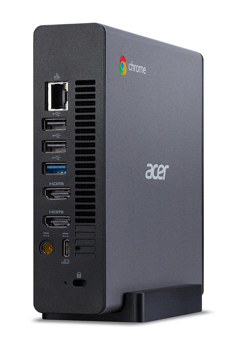 Acer Chromebox CXi4 i7429 i7-10610U mini PC Intel® Core™ i7 16 GB DDR4-SDRAM 256 GB SSD ChromeOS Grijs