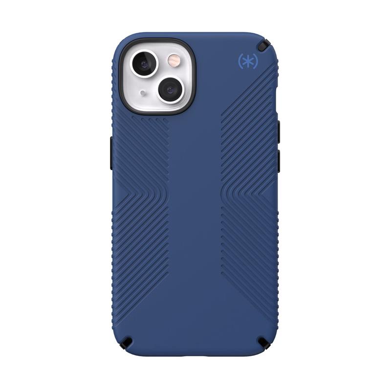 Speck Presidio2 Grip mobiele telefoon behuizingen 15,5 cm (6.1"") Hoes Zwart, Blauw