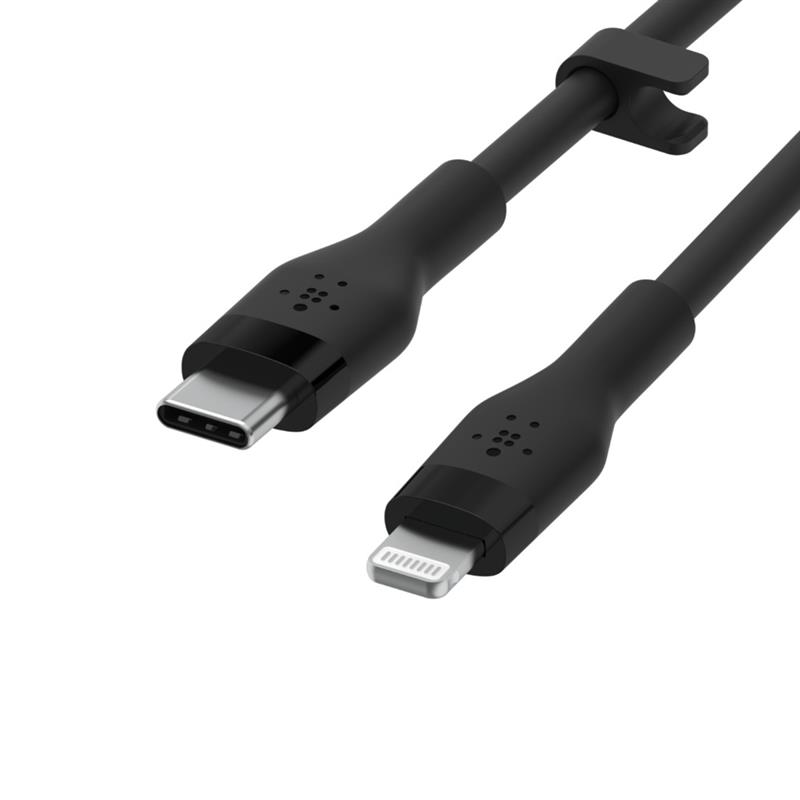 Belkin CAA009BT2MBK USB-kabel 2 m USB C USB C/Lightning Zwart