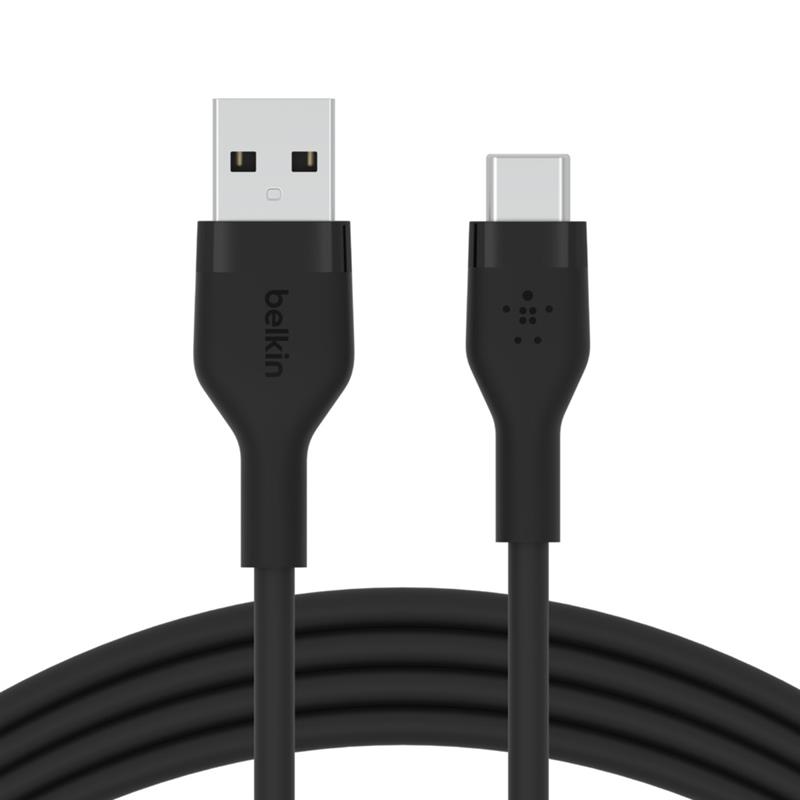 Belkin BOOST?CHARGE Flex USB-kabel 3 m USB 2.0 USB A USB C Zwart