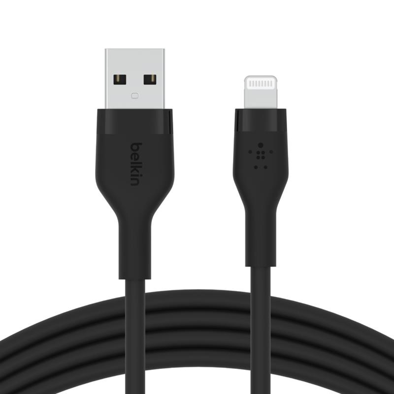 Belkin CAA008BT1MBK USB-kabel 1 m USB A USB C/Lightning Zwart