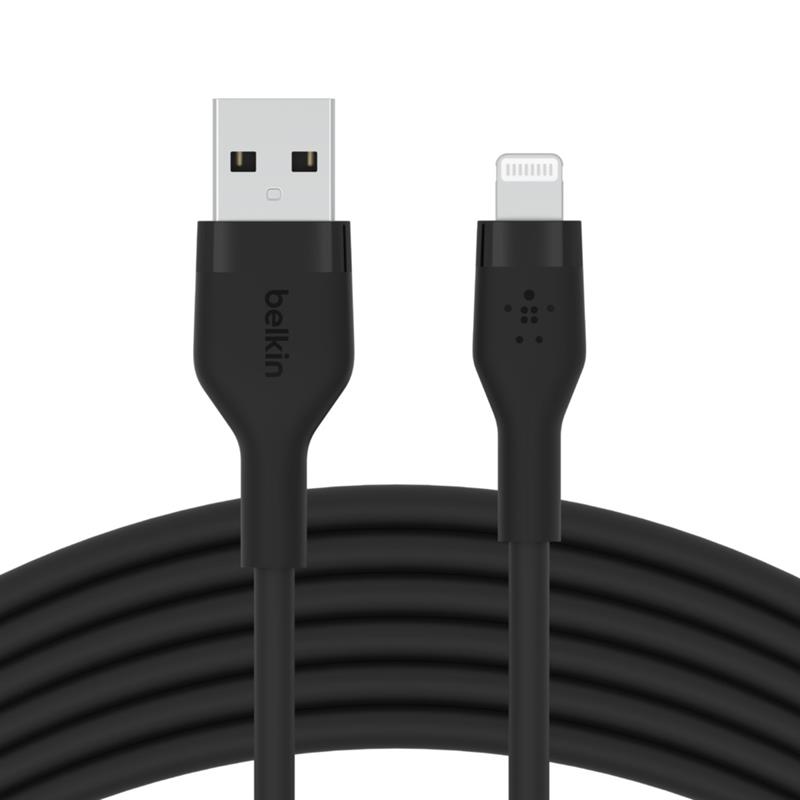 Belkin CAA008BT1MBK USB-kabel 1 m USB A USB C/Lightning Zwart