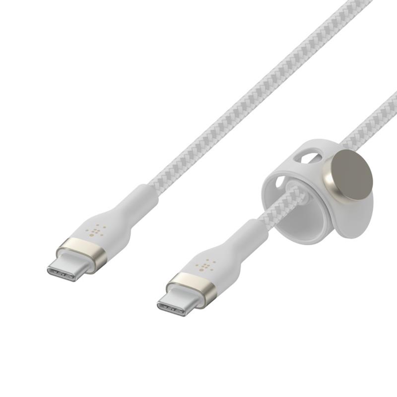 Belkin BOOST?CHARGE PRO Flex USB-kabel 3 m USB 2.0 USB C Wit